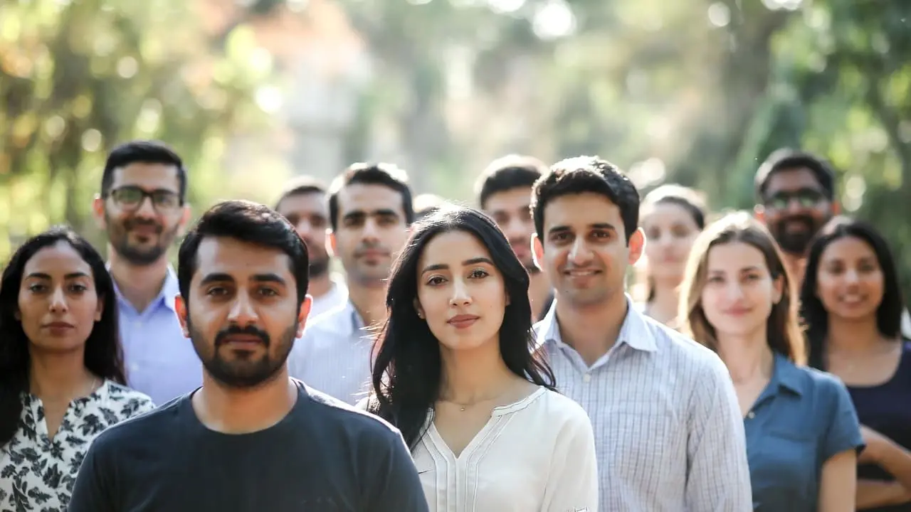 Couple with chemistry and attraction